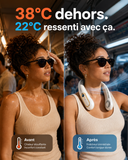 Ventilateur de cou rechargeable Frizéa